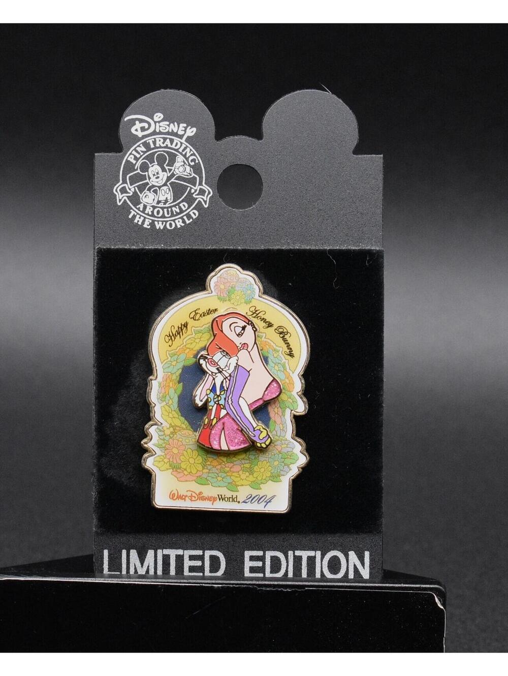 Disney Jessica Rabbit Happy Easter Honey Bunny LE 3500 Pin (C4)